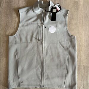 Pittsburgh Steelers Antigua Demand Full Zip Vest Large